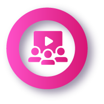 Hybrid In-Person and Distance Learning icon
