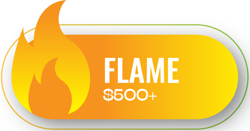 Flame $500+